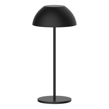 LED Dimbaar aanraken buitenshuis tafellamp TANZANIA LED/1,8W/5V USB 1800 mAh IP44 zwart