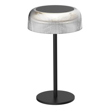LED Dimbaar aanraken buitenshuis tafellamp TRYPOLIS LED/2W/5V USB 1800 mAh IP44 zwart