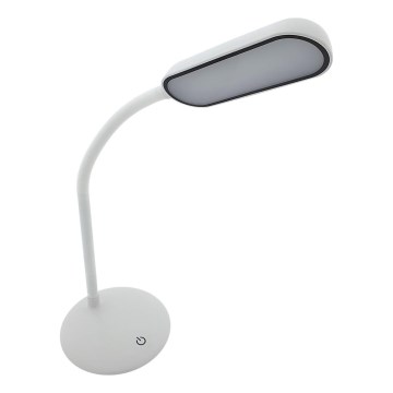 LED Dimbaar aanraken flexibel tafellamp LED/6W/5V USB 1200 mAh wit