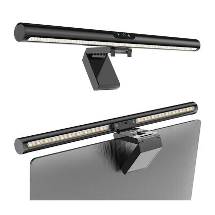 LED Dimbaar aanraken monitor verlichting LED/5W/5V 3000/4000/5000/6000K 42 cm zwart