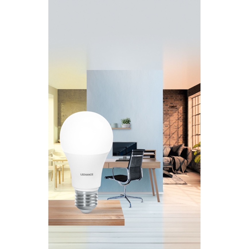 LED Dimbaar antibacterieel Lamp A40 E27/9W/230V Wi-Fi - Ledvance