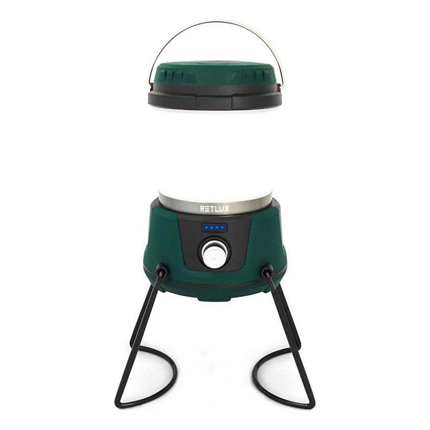 LED Dimbaar draagbaar lamp met powerbankfunctie LED/3W/4400 mAh IPX2