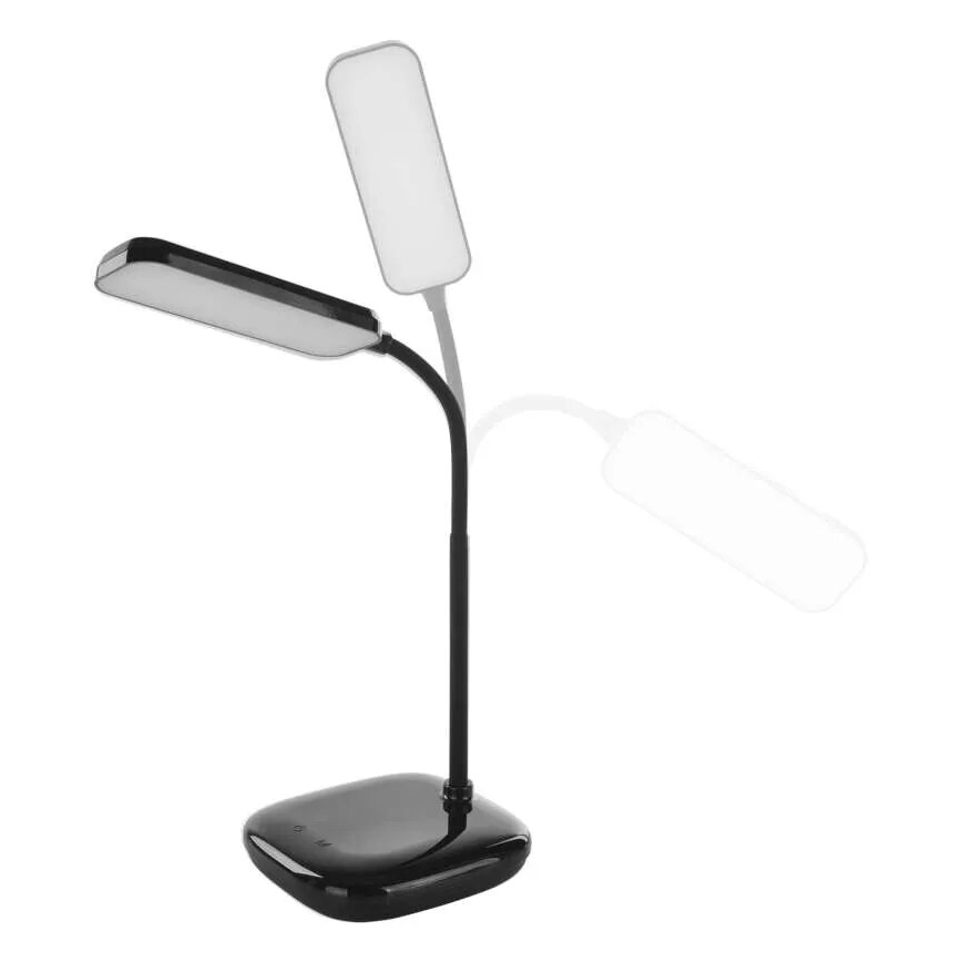 LED Dimbaar flexibel tafellamp LED/12W/230V 3000K/4000K/6500K zwart