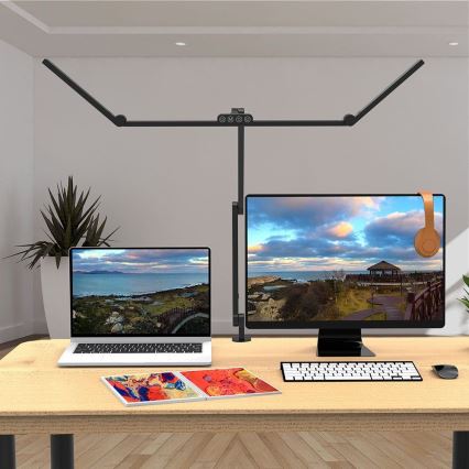 LED Dimbaar aanraken flexibel tafellamp POINTIQ LED/36W/230V 3000-6500K CRI 92 zwart