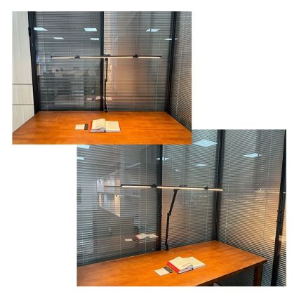 LED Dimbaar aanraken flexibel tafellamp POINTIQ LED/36W/230V 3000-6500K CRI 92 zwart