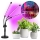 LED Dimbaar flexible tafellamp voor het kweken van planten VITARO 3xLED/10W/230V zwart