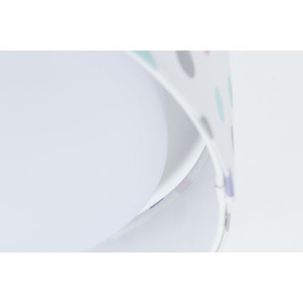 LED Dimbare Kinderplafondlamp SMART GALAXY KIDS LED/24W/230V 3000-6500K kleurrijke stippen + afstandsbediening