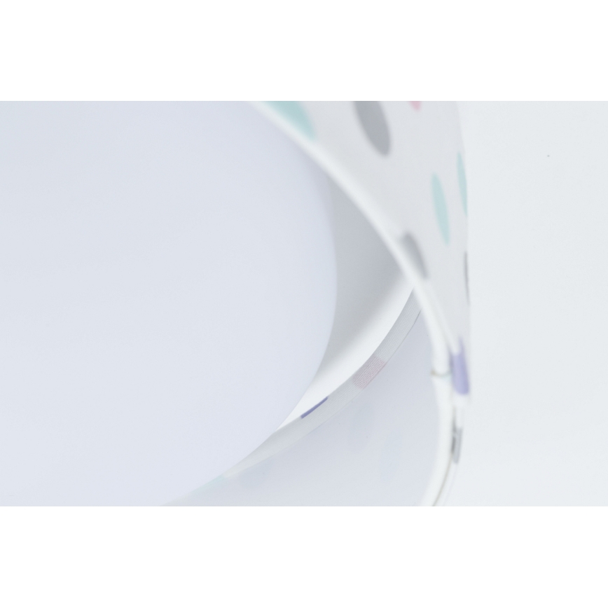 LED Dimbare Kinderplafondlamp SMART GALAXY KIDS LED/24W/230V 3000-6500K kleurrijke stippen + afstandsbediening