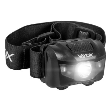 LED Dimbaar hoofdlamp 3xLED/3xAAA IPX4 100 glanzend