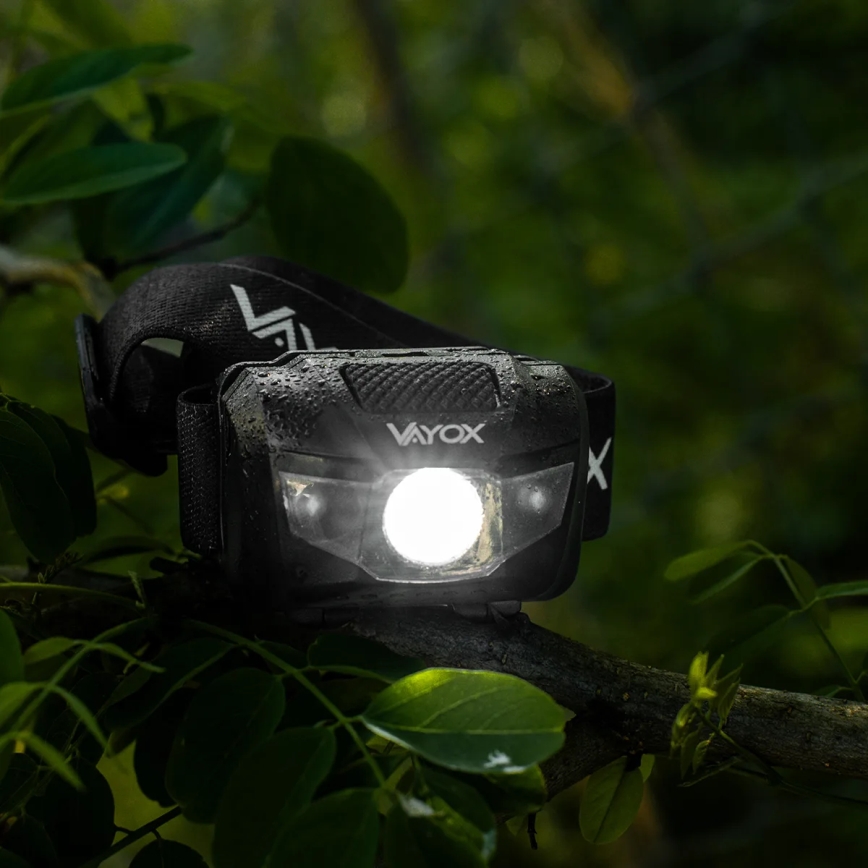 LED Dimbaar hoofdlamp 3xLED/3xAAA IPX4 100 glanzend
