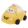LED Dimbaar kinder aanraken lamp TAXI LED/1W/5V USB 1200 mAh taxi geel