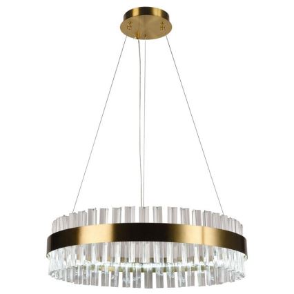 LED Dimbaar kristal Hanglamp aan een touw LED/40W/230V 3000-6500K + afstandsbediening