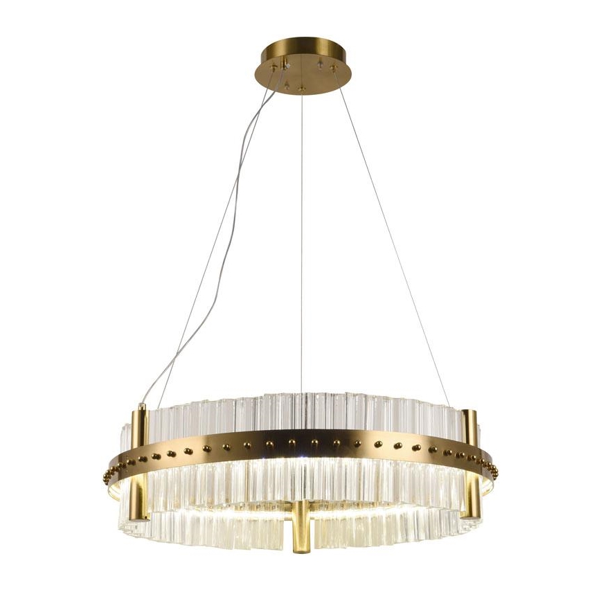 LED Dimbaar kristal Hanglamp aan een touw LED/40W/230V 3000-6500K + afstandsbediening