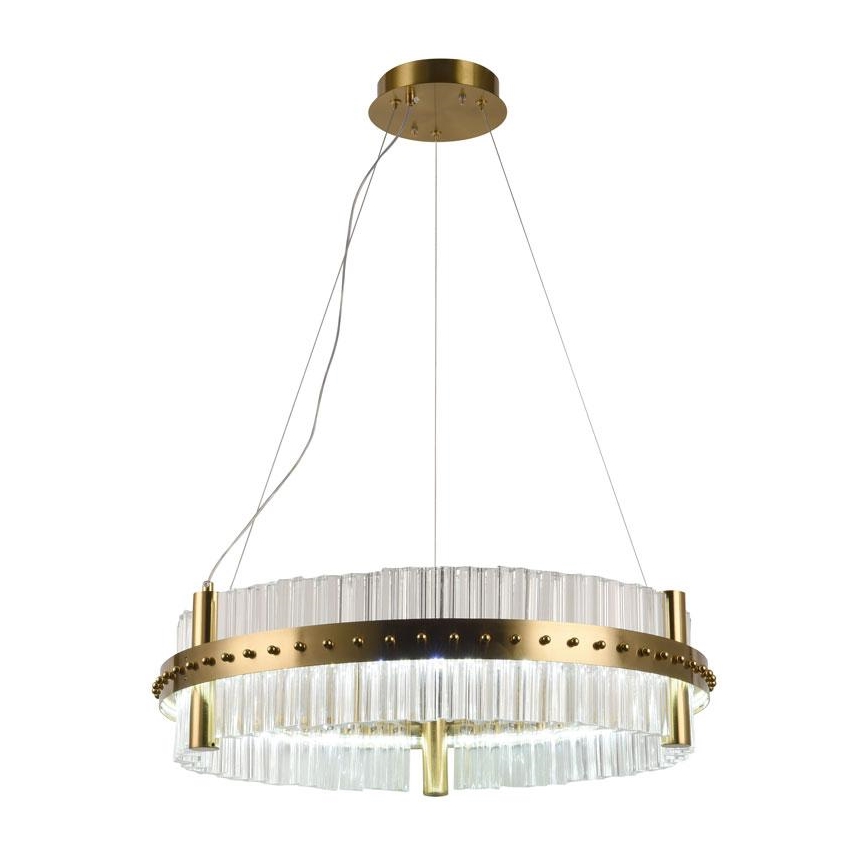 LED Dimbaar kristal Hanglamp aan een touw LED/40W/230V 3000-6500K + afstandsbediening