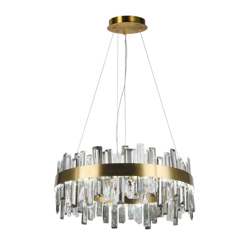 LED Dimbaar kristal Hanglamp aan een touw LED/80W/230V 3000-6500K + afstandsbediening
