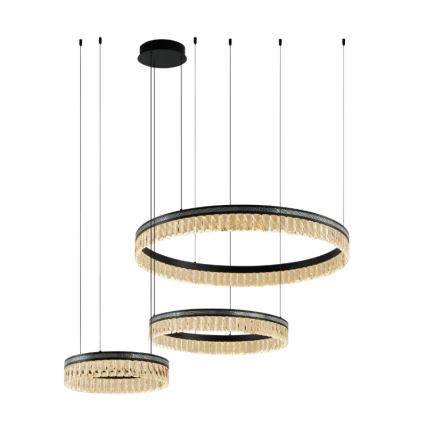 LED-dimbare kristallen kroonluchter met kabelophanging THALIA LED/120W/230V 3000-6000K + afstandsbediening