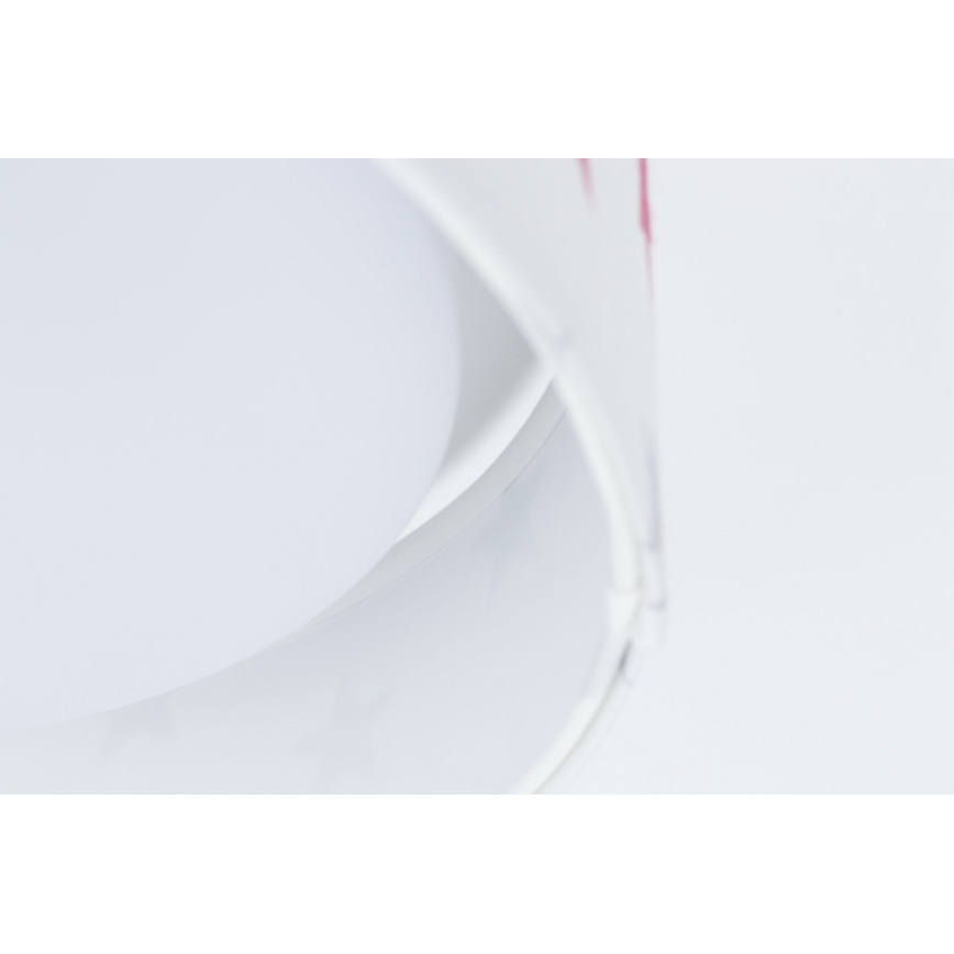LED dimbare plafondlamp SMART GALAXY KIDS LED/24W/230V 3000-6500K sterren wit/roze/grijs + afstandsbediening
