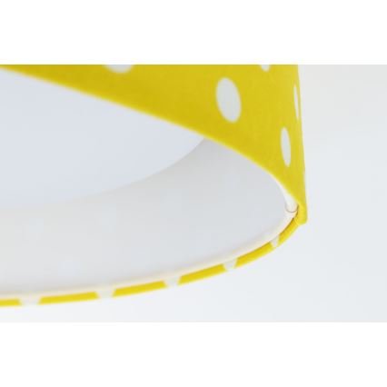 LED dimbare plafondlamp SMART GALAXY KIDS LED/24W/230V 3000-6500K stippen geel/wit + afstandsbediening