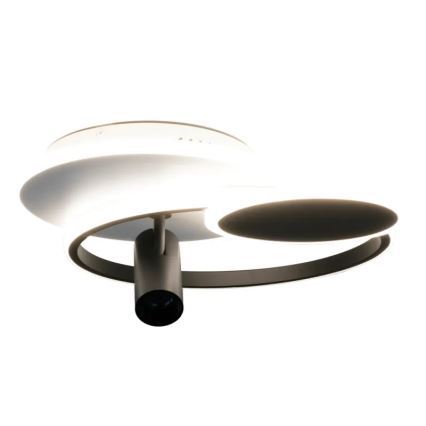 Dimbare LED Plafondlamp LED/65W/230V 3000-6500K wit/zwart + afstandsbediening