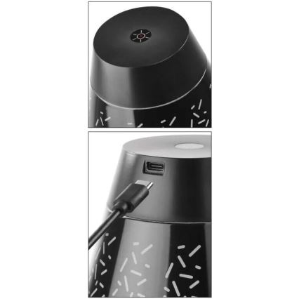 LED Dimbaar oplaadbaar buitenshuis tafellamp LED/4,2W/5V 2200mAh IP44