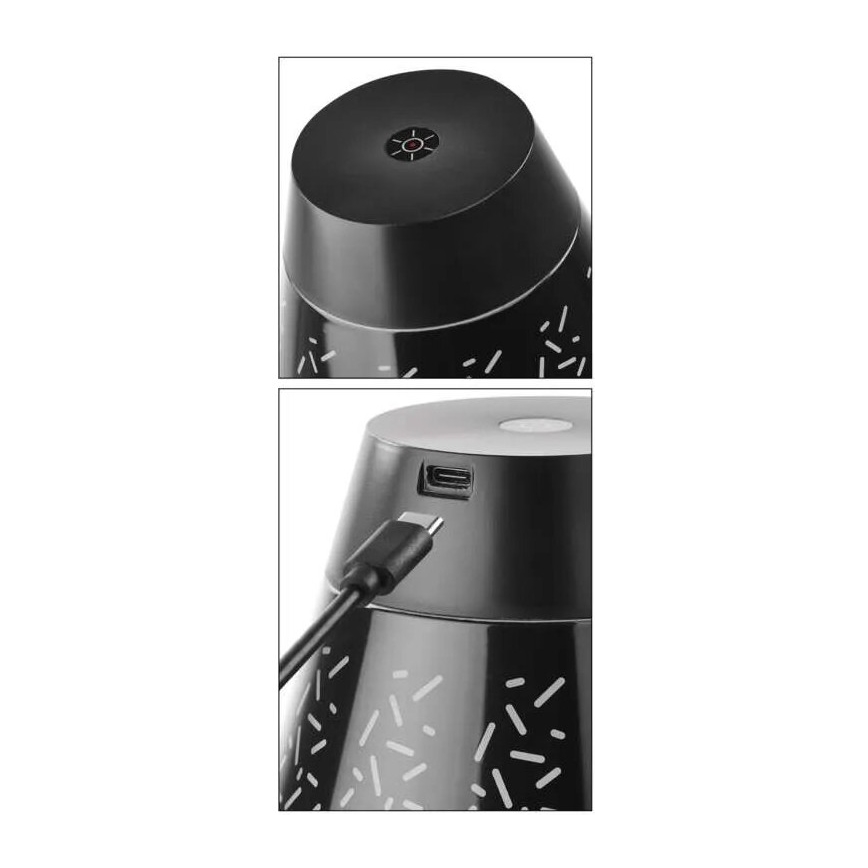 LED Dimbaar oplaadbaar buitenshuis tafellamp LED/4,2W/5V 2200mAh IP44
