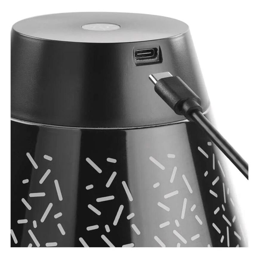 LED Dimbaar oplaadbaar buitenshuis tafellamp LED/4,2W/5V 2200mAh IP44