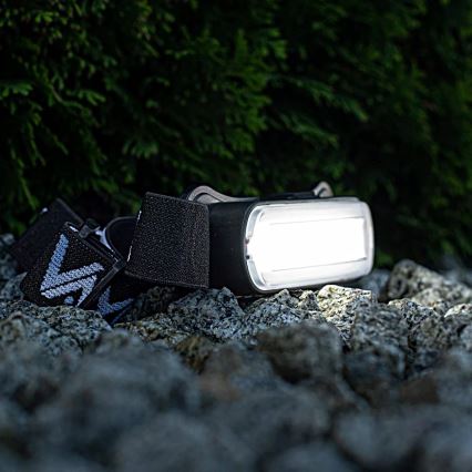 LED Dimbaar oplaadbaar hoofdlamp LED/5V IPX4 300 glanzend 1200 mAh