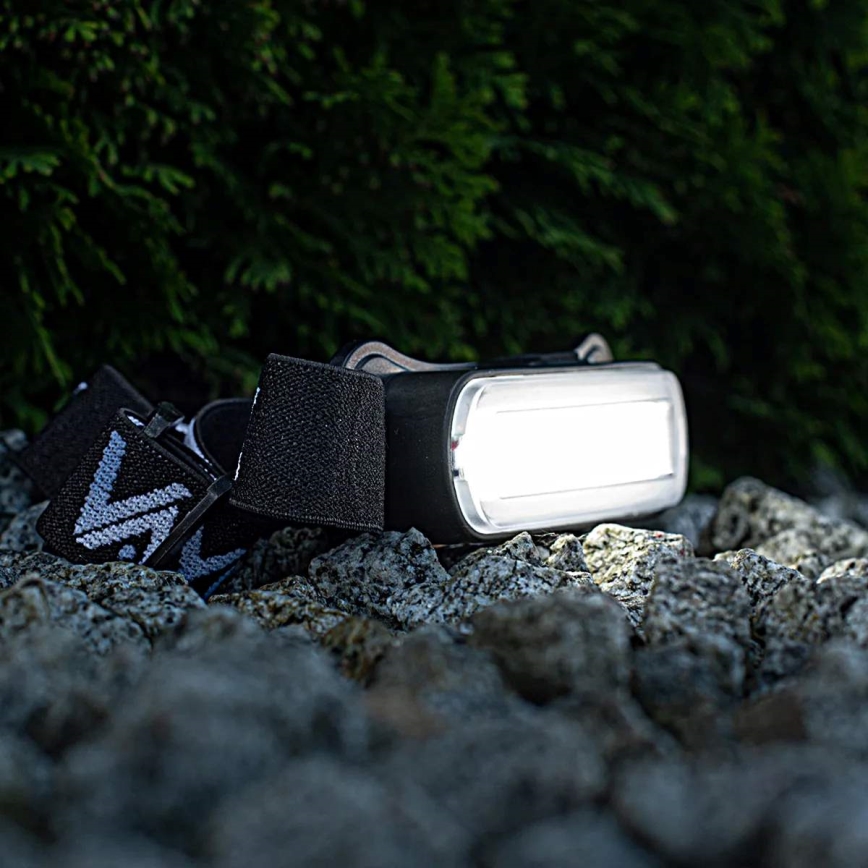 LED Dimbaar oplaadbaar hoofdlamp LED/5V IPX4 300 glanzend 1200 mAh