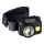 LED Dimbaar oplaadbaar hoofdlamp met sensor en rood licht LED/6W/5V/3xAAA IP44 500 glanzend 1200 mAh