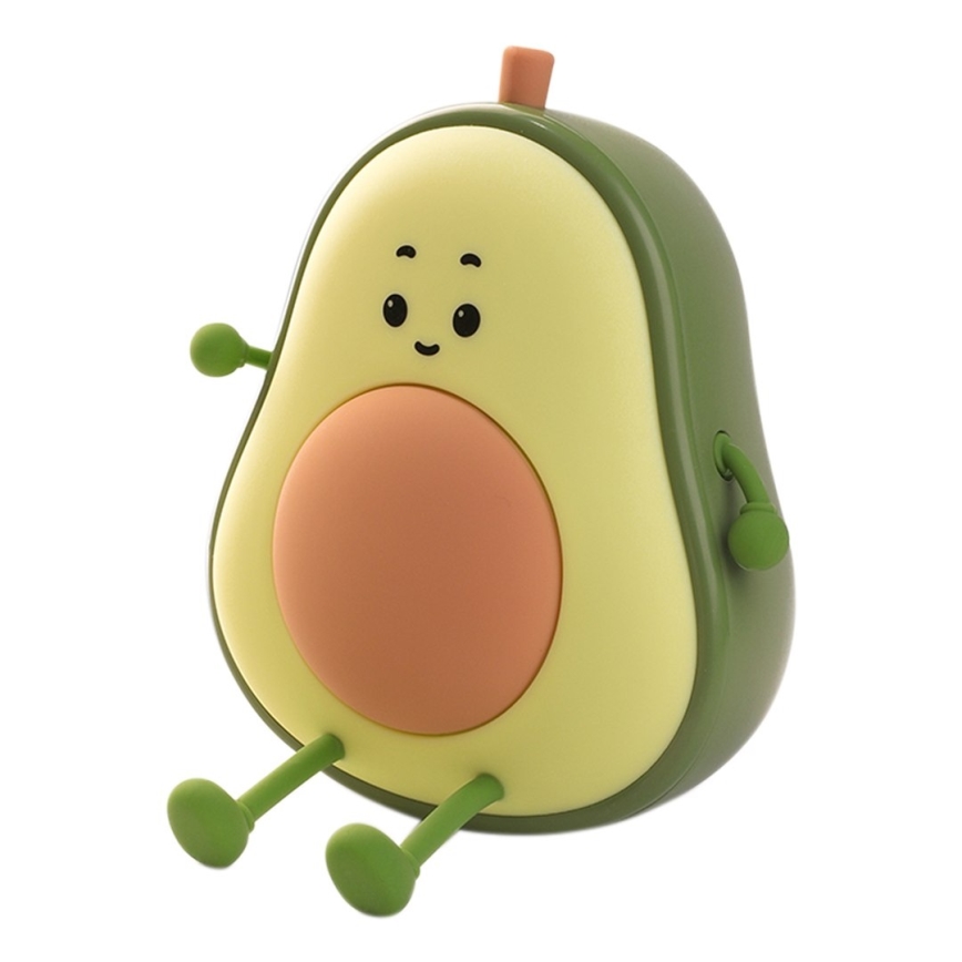LED-dimbaar oplaadbaar aanraakgevoelig nachtlampje voor kinderen AVOCADO LED/1W/5V 1200 mAh