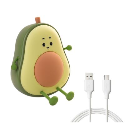 LED-dimbaar oplaadbaar aanraakgevoelig nachtlampje voor kinderen AVOCADO LED/1W/5V 1200 mAh