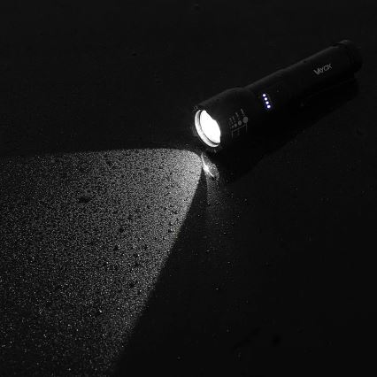 LED Dimbaar oplaadbaar zaklamp LED/20W/5V IPX4 800 glanzend 2000 mAh
