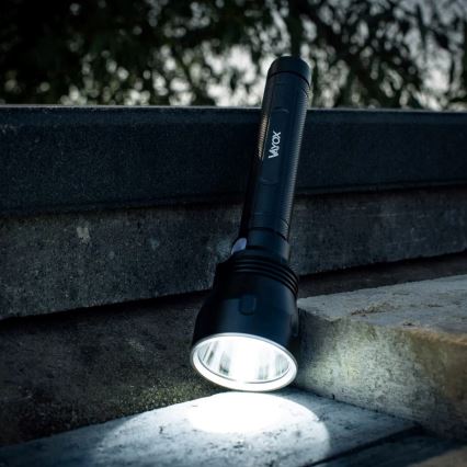 LED Dimbaar oplaadbaar zaklamp LED/20W/5V IPX5 1570 glanzend 8400 mAh