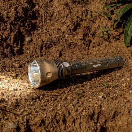 LED Dimbaar oplaadbaar zaklamp LED/20W/5V IPX5 1570 glanzend 8400 mAh
