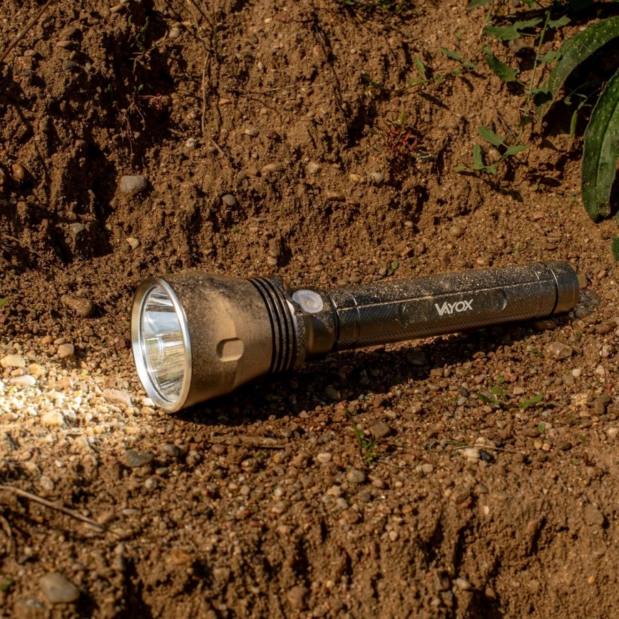 LED Dimbaar oplaadbaar zaklamp LED/20W/5V IPX5 1570 glanzend 8400 mAh