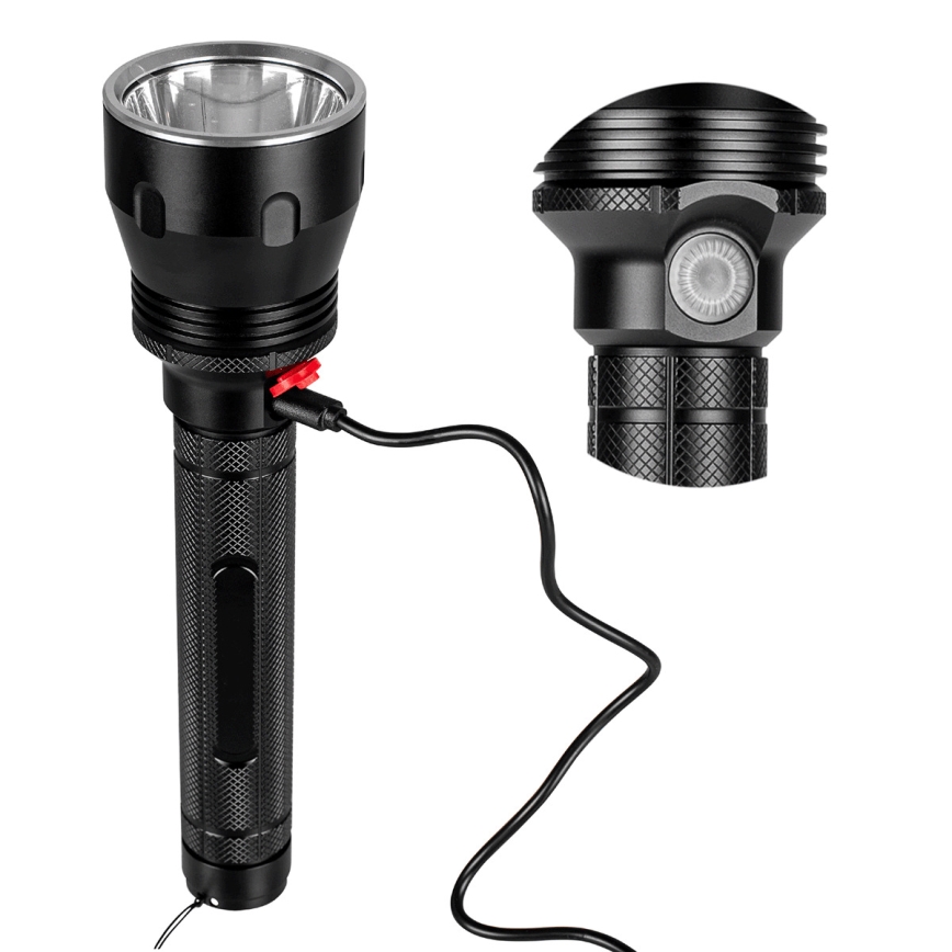 LED Dimbaar oplaadbaar zaklamp LED/20W/5V IPX5 1570 glanzend 8400 mAh