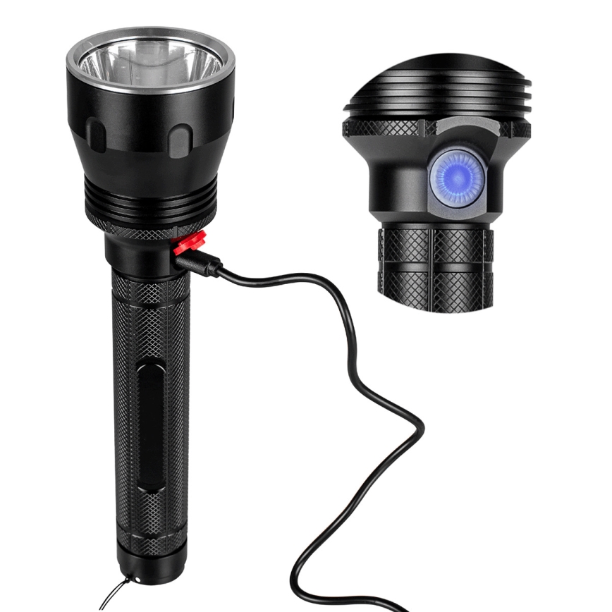 LED Dimbaar oplaadbaar zaklamp LED/20W/5V IPX5 1570 glanzend 8400 mAh
