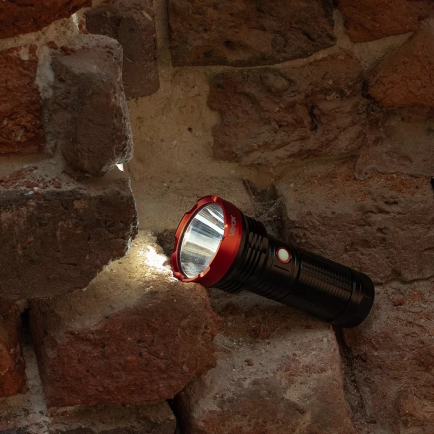 LED Dimbaar oplaadbaar zaklamp LED/20W/5V IPX5 2000 glanzend 6000 mAh