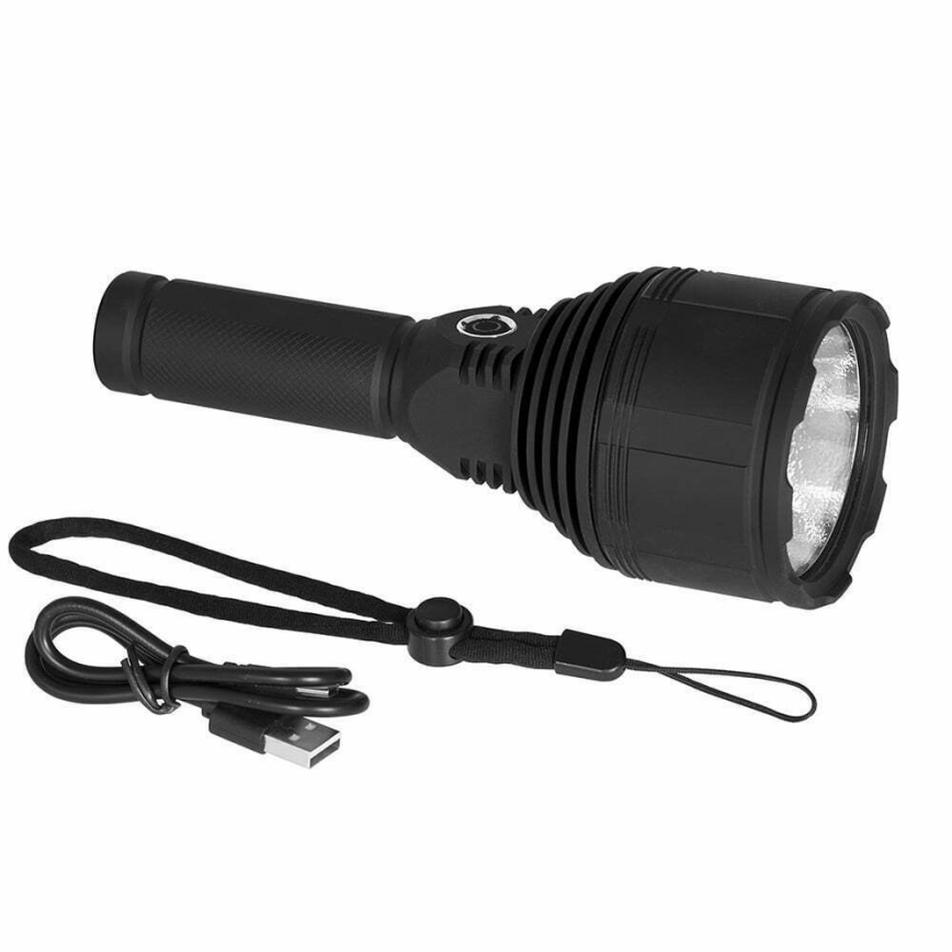 LED Dimbaar oplaadbaar zaklamp LED/30W/5V IPX7 3000 glanzend 4200 mAh