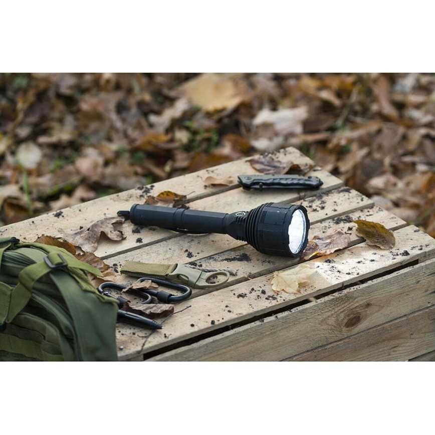 LED Dimbaar oplaadbaar zaklamp LED/30W/5V IPX7 3000 glanzend 8400 mAh