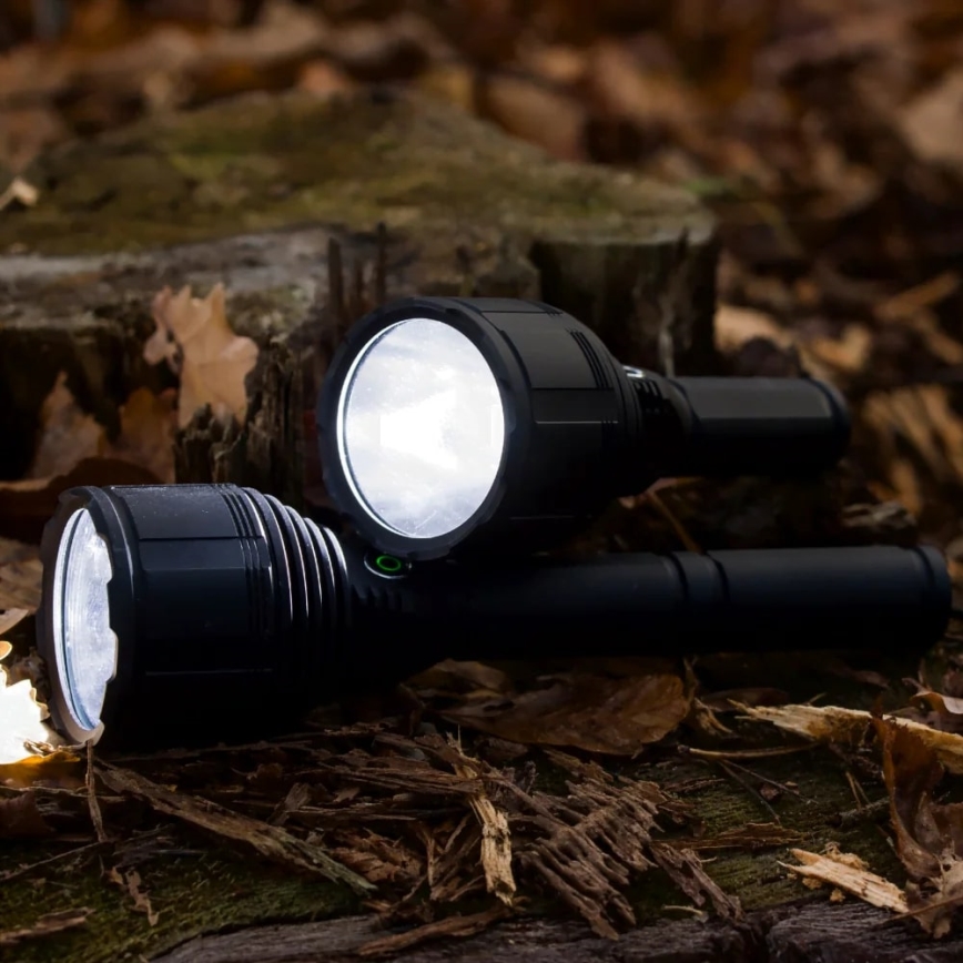 LED Dimbaar oplaadbaar zaklamp LED/30W/5V IPX7 3000 glanzend 8400 mAh