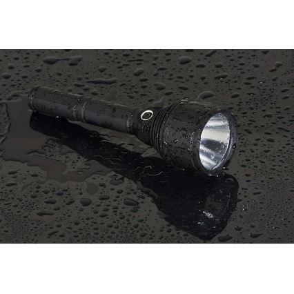LED Dimbaar oplaadbaar zaklamp LED/30W/5V IPX7 3000 glanzend 8400 mAh