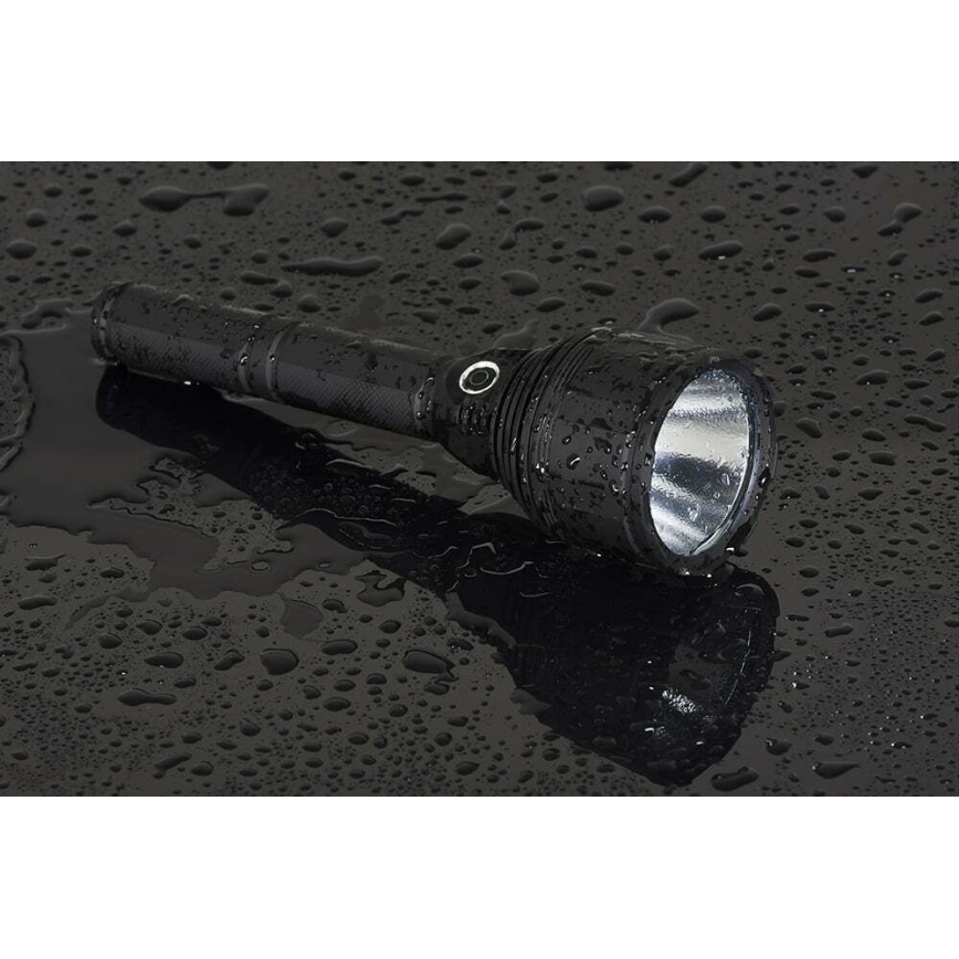 LED Dimbaar oplaadbaar zaklamp LED/30W/5V IPX7 3000 glanzend 8400 mAh