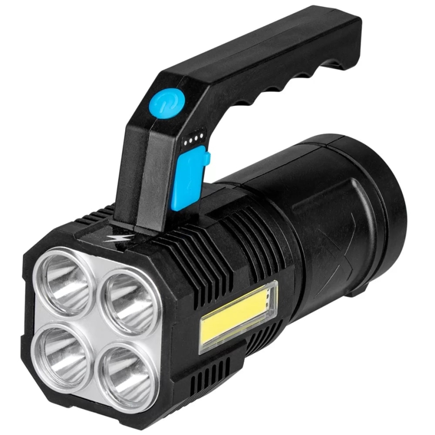 LED Dimbaar oplaadbaar zaklamp LED/5V IPX4 250 glanzend 1200 mAh