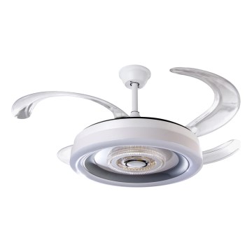 LED Dimbaar plafond tap LED/60W/230V 3000-6000K diameter 50 cm wit + afstandsbediening