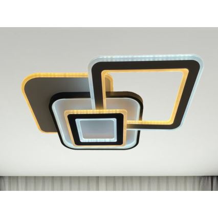 LED Dimbaar plafondlamp LED/105W/230V 3000-6500K + met afstandsbediening