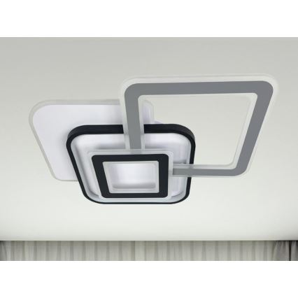 LED Dimbaar plafondlamp LED/105W/230V 3000-6500K + met afstandsbediening