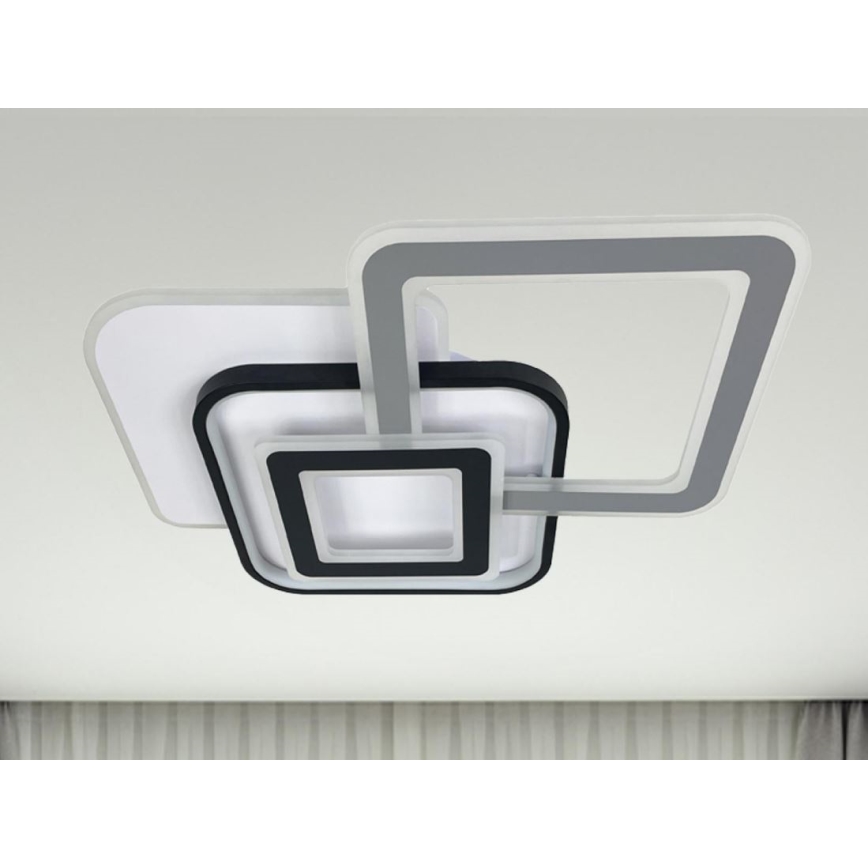 LED Dimbaar plafondlamp LED/105W/230V 3000-6500K + met afstandsbediening