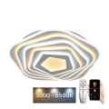 LED Dimbaar Plafondlamp LED/125W/230V 3000-6500K + afstandsbediening