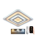 LED Dimbaar Plafondlamp LED/80W/230V 3000-6500K + afstandsbediening